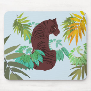 Mousepad Brown Tiger
