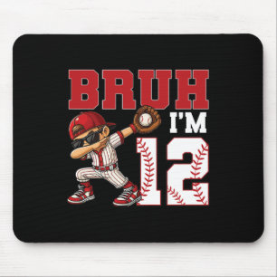 Mousepad Bruh, eu tenho 12 12 de vendas Festa de aniversári