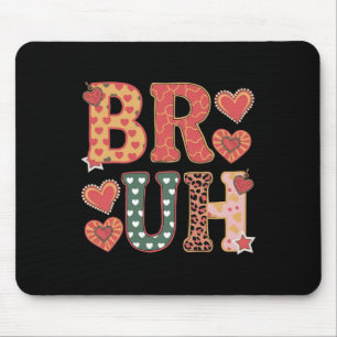 Mousepad Bruh Funny Memer Irmão Saudando Jovens Homens Val