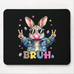 Mousepad Bruh Memória Dia da Páscoa Engraçado Ovos Engraçad