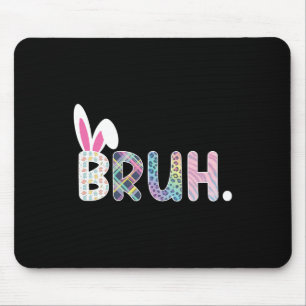 Mousepad Bruh Memória Dia da Páscoa Engraçado Ovos Engraçad