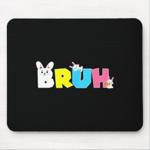 Mousepad Bruh Memória Dia da Páscoa Engraçado Ovos Engraçad