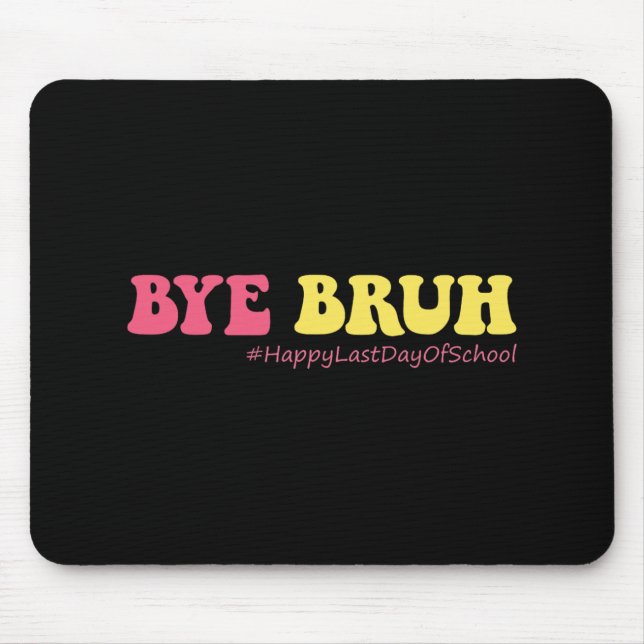 Mousepad Bruh Professores Groovy Happy No Último Dia Da Som (Frente)