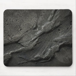 Mousepad Brutalista Cinza Vulcânico Escuro