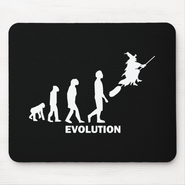 Mousepad bruxa da evolução (Frente)