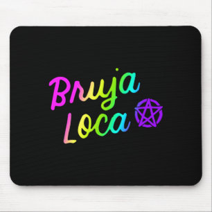Mousepad Bruxa Louca Louca Bruxa Divertida Halloween Latina