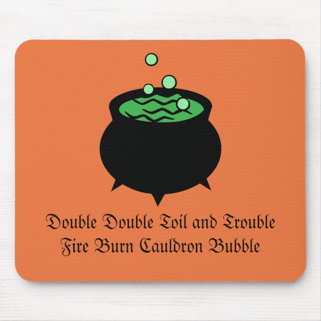 Mousepad Bruxas Brew (Frente)