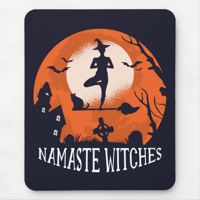 Mousepad Bruxas de Namaste (Frente)