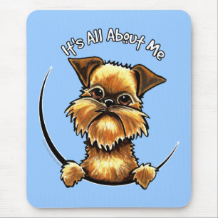 Mousepad Bruxelas Griffon seu toda aproximadamente mim