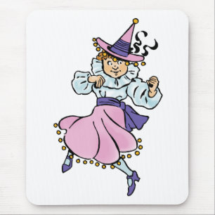 Mousepad Bruxo Vintage do Oz, Garotinha Dançante Munchkin