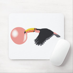 Mousepad Bubble Gum Toucan Soprando Bolha