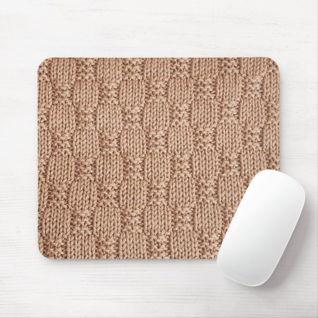 Mousepad Bubble Knit Stitch Patterch de Shirley Taylor (Com mouse)