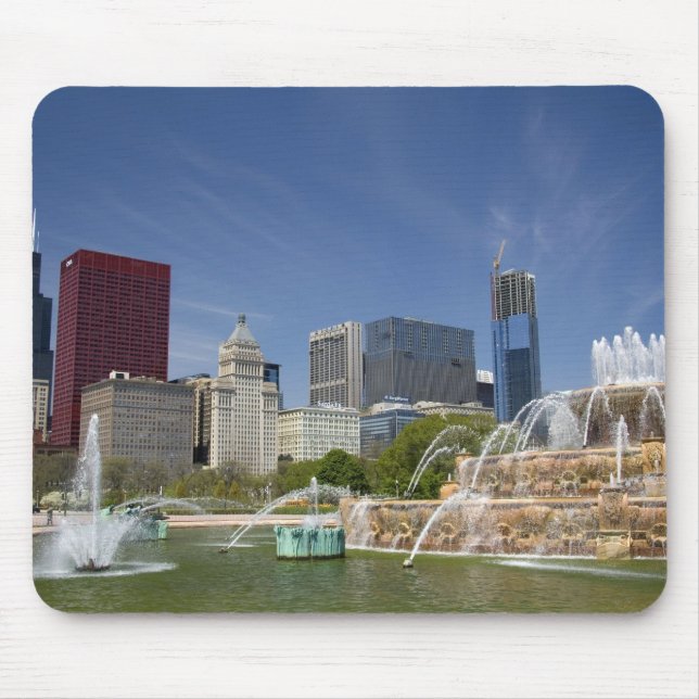 Mousepad Buckingham Fountain, localizado em Grant Park, 2 (Frente)