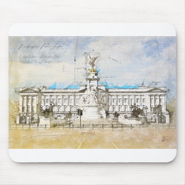 Mousepad Buckingham Palace (Frente)