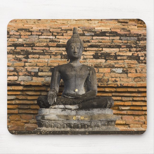 Mousepad Buda em Wat Mahathat. (Frente)