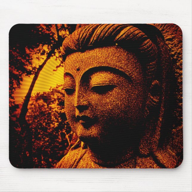 mousepad buddha-alaranjado (Frente)