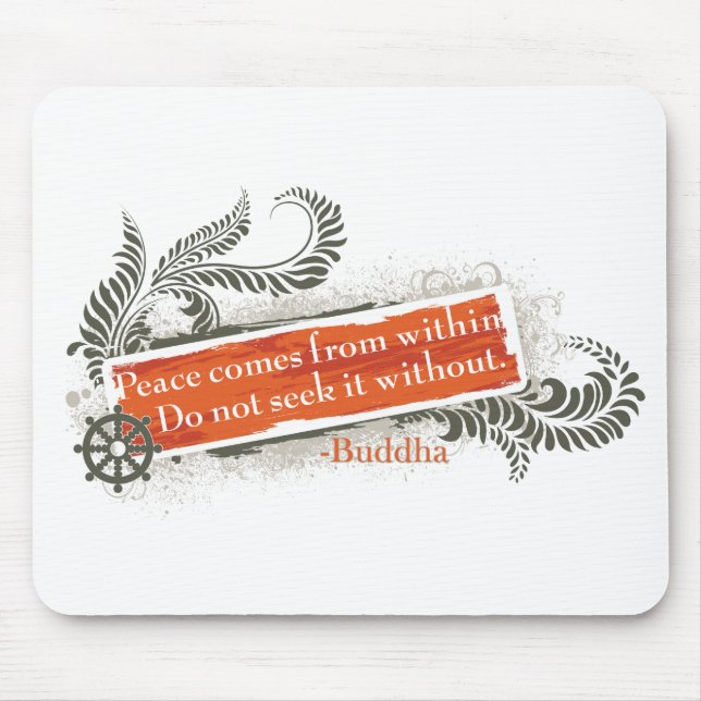 Mousepad Buddha dentro e sem (Frente)