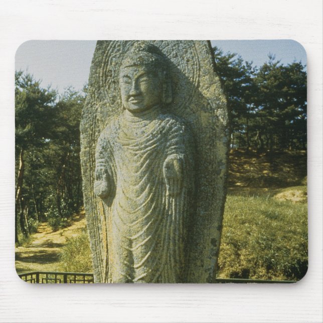 Mousepad Buddha estando em Ch'olch'on-ni, Naju, 10o centu (Frente)