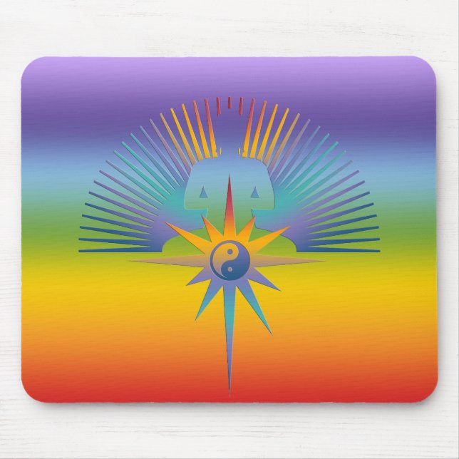 Mousepad Buddha Estrela 3D (Frente)