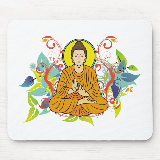 Mousepad Buddha feliz (Frente)