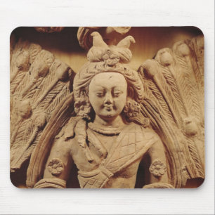Mousepad Buddha Sakyamuni, século de Tumshuq do 6o-7o