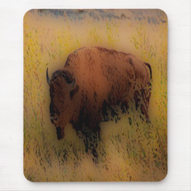 Mousepad 'Búfalo do sudoeste do Prarie (Frente)