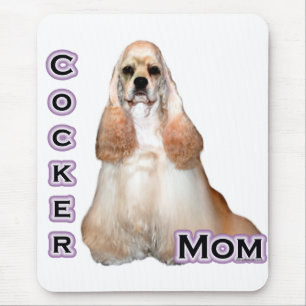 Mousepad Buff Cocker Spaniel Mãe; Cocker Spaniel Mãe