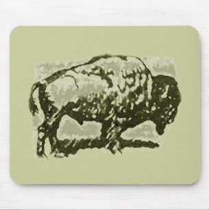 Mousepad Buffalo Art