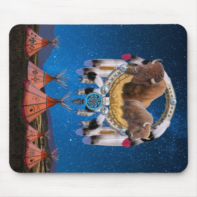 MOUSEPAD BUFFALO DREAM CATCHER (Frente)