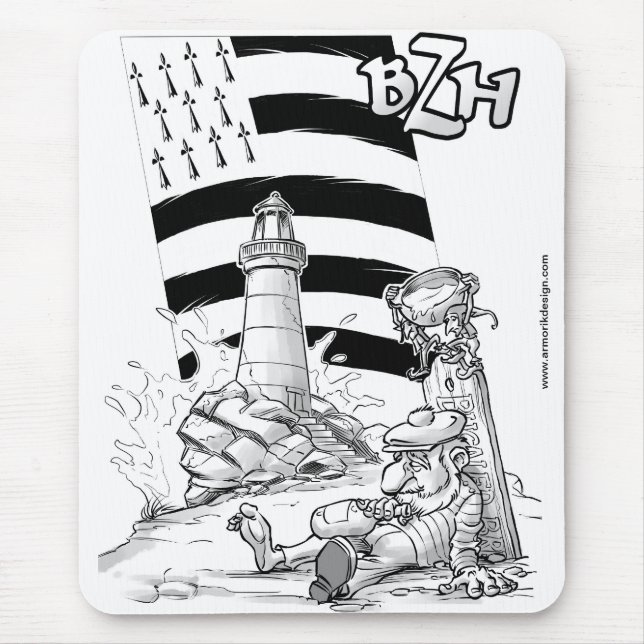 Mousepad Bugaled BZH (Frente)