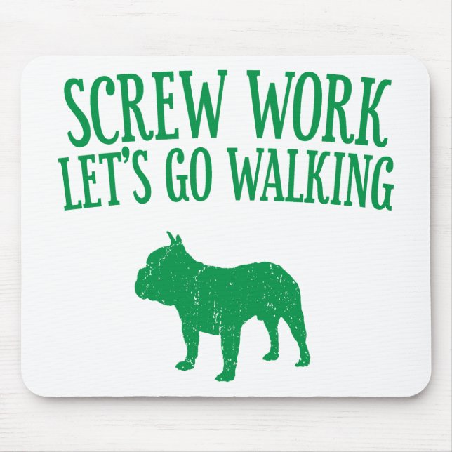 Mousepad Buldogue francês (Frente)