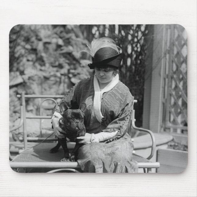 Mousepad Buldogue premiado, 1910s (Frente)