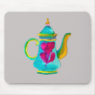 Mousepad Bule de água branca