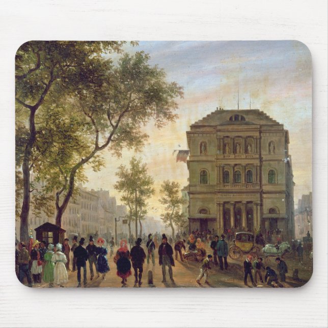 Mousepad Bulevar St Martin e o teatro de (Frente)