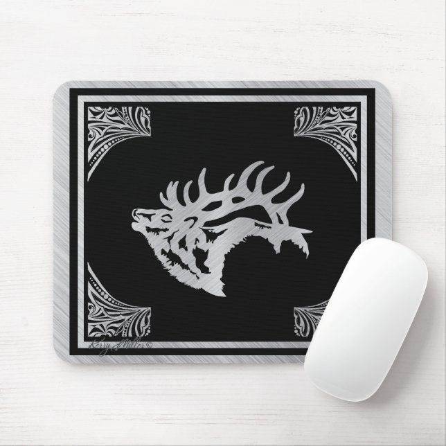 Mousepad Bull Elk (Com mouse)