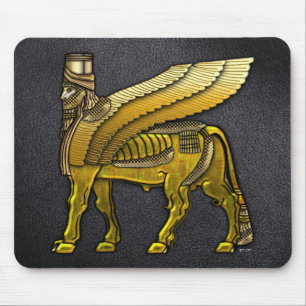 Mousepad Bull Lamaçu com asa babilônica