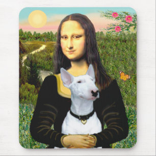 Mousepad Bull Terrier 1 - Mona Lisa