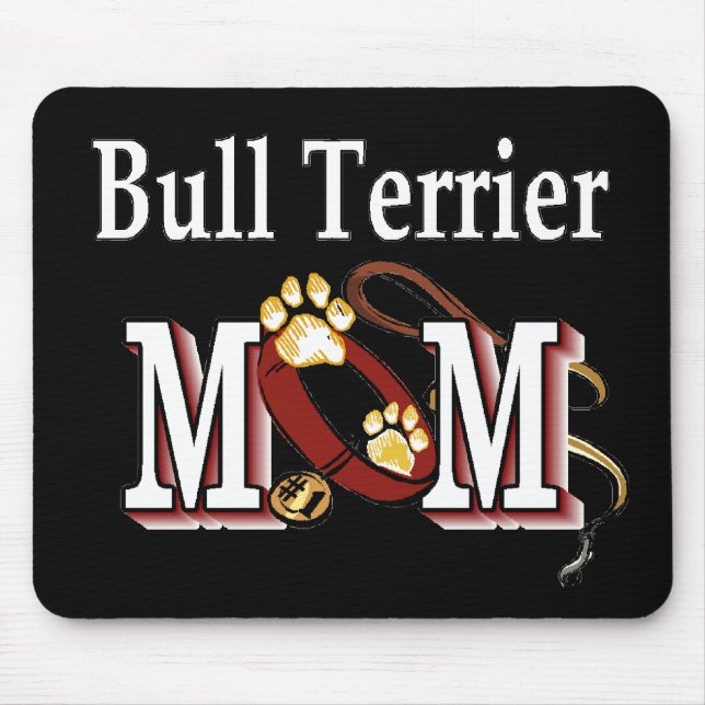 Mousepad Bull Terrier Dog MOM (Frente)