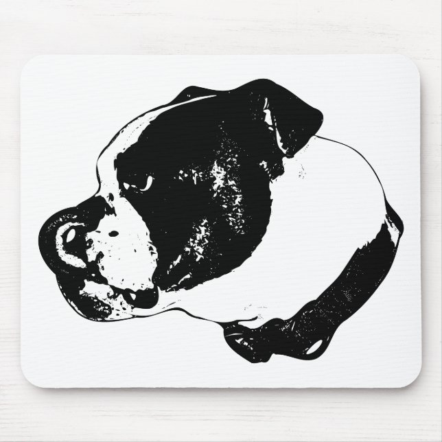 Mousepad Bulldog Side-Lick Desk Pad (Frente)