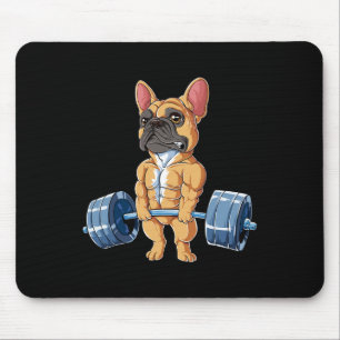 Mousepad Bulldog Weising Fawn Deadlevantation Malhação Gym