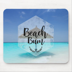Mousepad Bum de Praia com o Guarda-chuva de Praia Thatcher