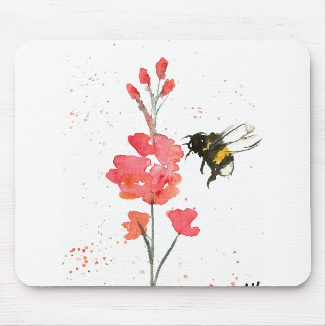 Mousepad Bumblebee flor (Frente)