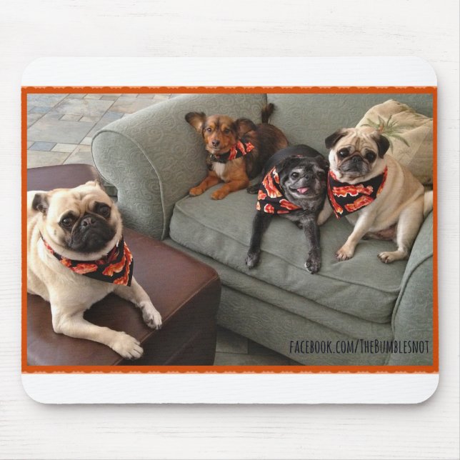 Mousepad Bumblesnot Mousepad: O Bunch Bacon (Frente)