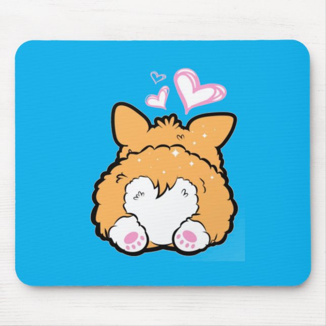 Mousepad Bumbum Corgi (Frente)