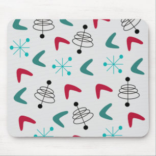 Mousepad Bumerangas Atômicas Modernas do Século médio