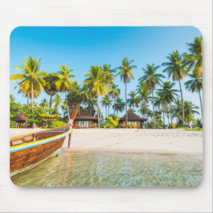Mousepad Bungalows na praia Ko Mook, Tailândia