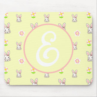 Mousepad Bunny Bloom Delight