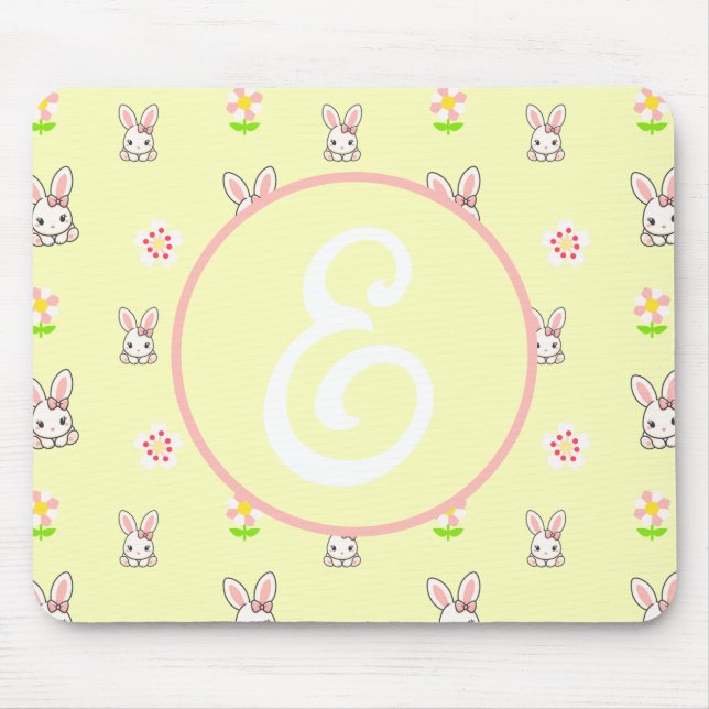 Mousepad Bunny Bloom Delight (Frente)