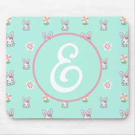 Mousepad Bunny Bloom Delight