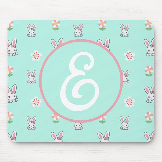 Mousepad Bunny Bloom Delight (Frente)